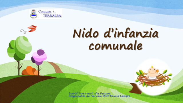 SERVIZIO NIDO D'INFANZIA COMUNALE - Iscrizioni anno educativo 2022/2023